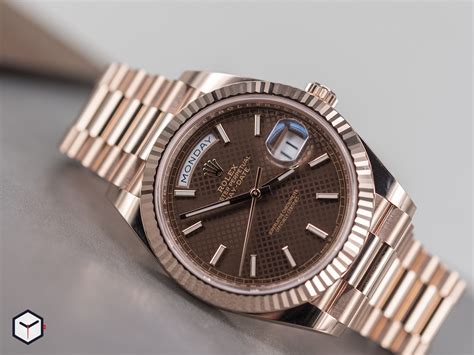 hodinkee rolex chocolate dial.